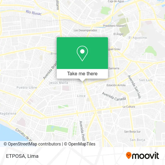 Mapa de ETPOSA