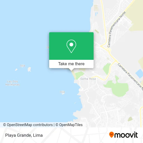 Playa Grande map