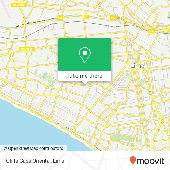Chifa Casa Oriental map