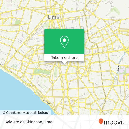Relojero de Chinchón map