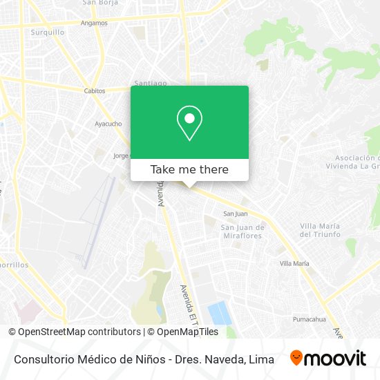 Consultorio Médico de Niños - Dres. Naveda map
