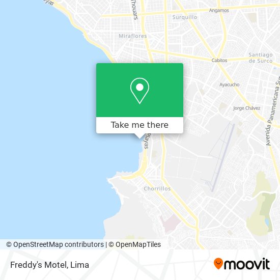 Freddy's Motel map