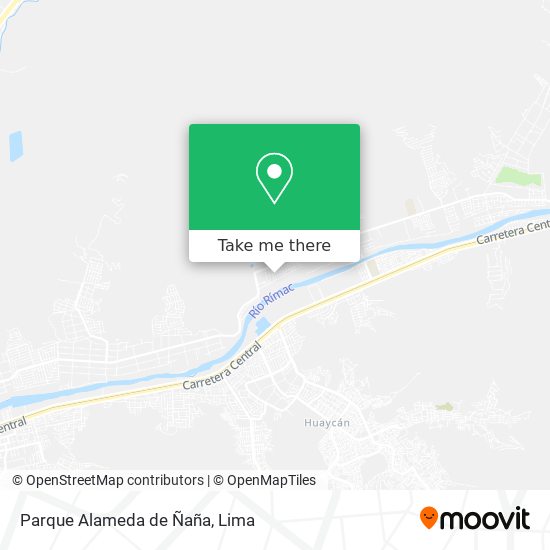 Parque Alameda de Ñaña map