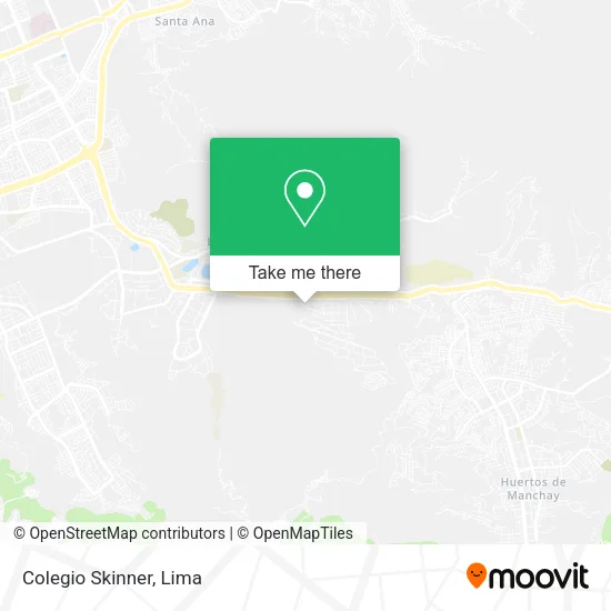 Mapa de Colegio  Skinner