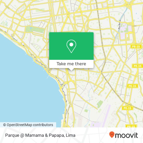 Parque @ Mamama & Papapa map