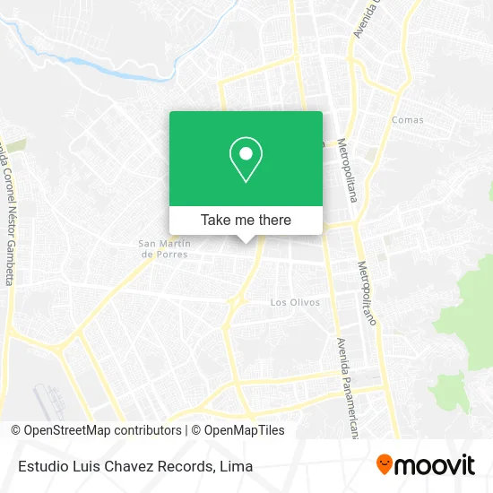 Estudio Luis Chavez Records map
