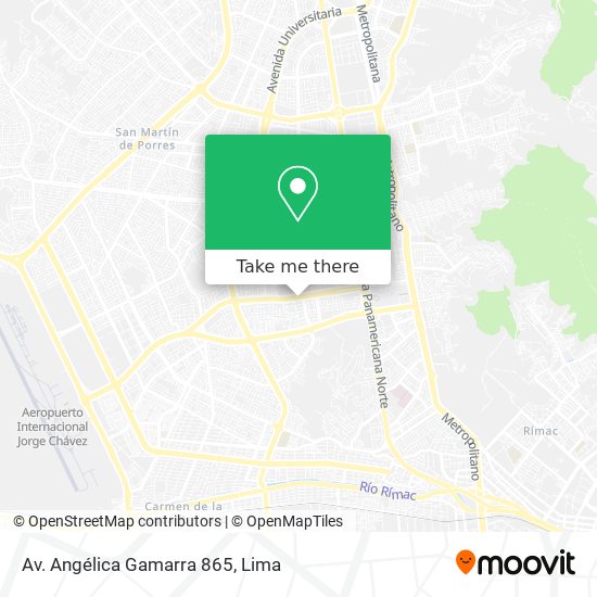 Av. Angélica Gamarra 865 map