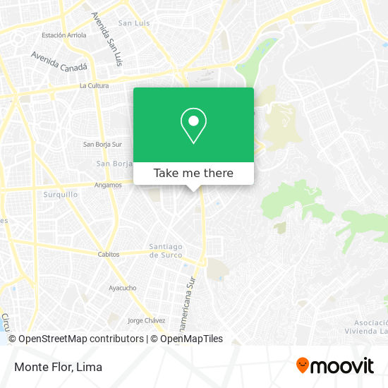 Monte Flor map