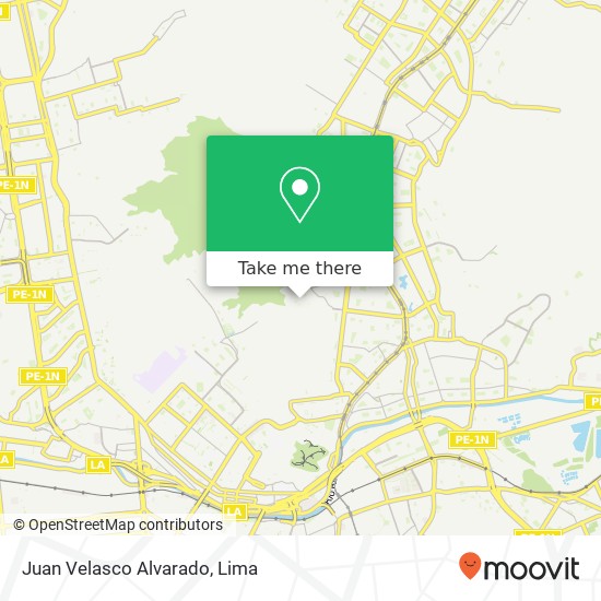 Juan Velasco Alvarado map