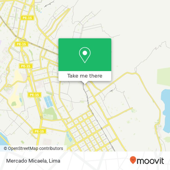 Mercado Micaela map