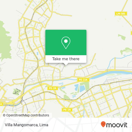 Villa Mangomarca map