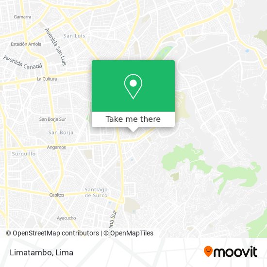 How to get to Limatambo in Santiago D by Bus or Metro?