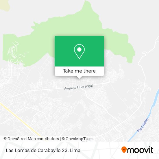 Las Lomas de Carabayllo 23 map
