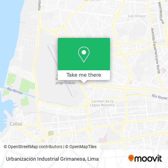 Urbanización Industrial Grimanesa map