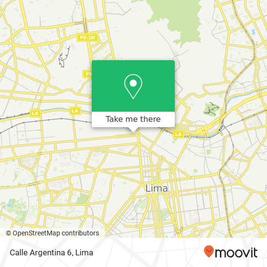 Calle Argentina 6 map