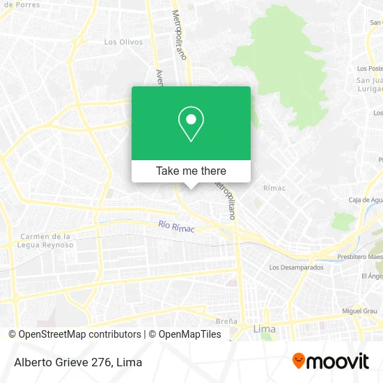 Alberto Grieve 276 map