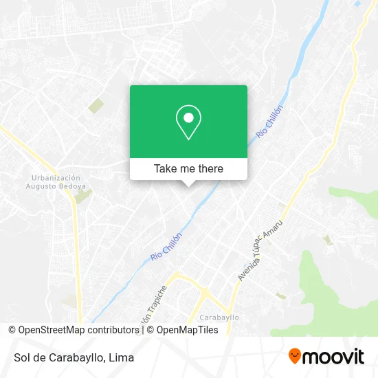 Sol de Carabayllo map