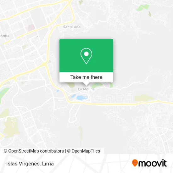 Islas Virgenes map