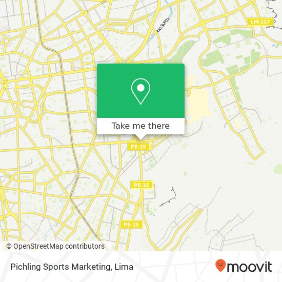Pichling Sports Marketing map