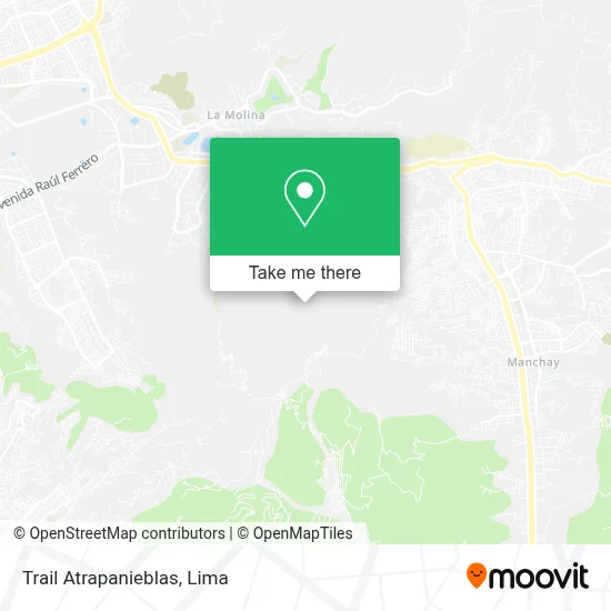Trail Atrapanieblas map