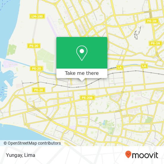 Yungay map