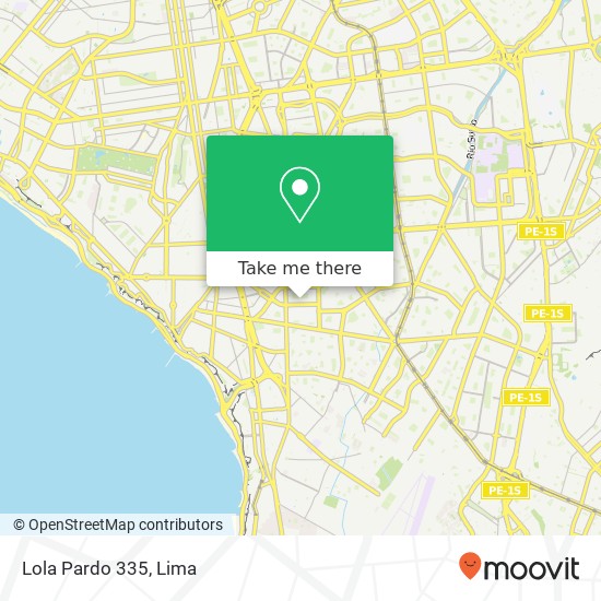 Lola Pardo 335 map