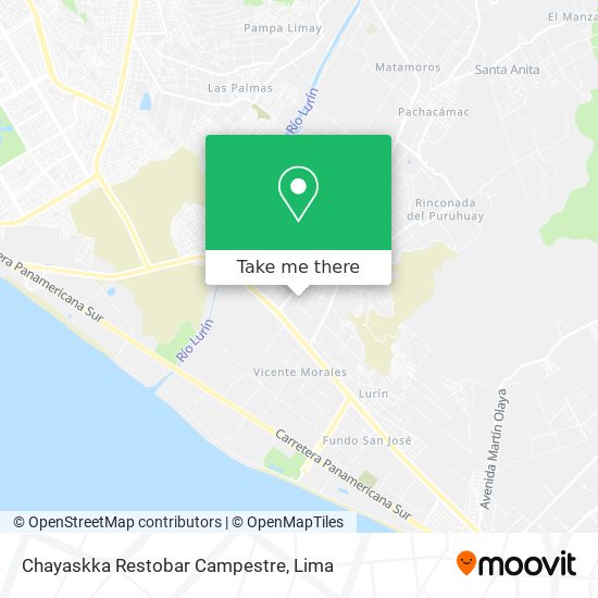 Mapa de Chayaskka Restobar Campestre