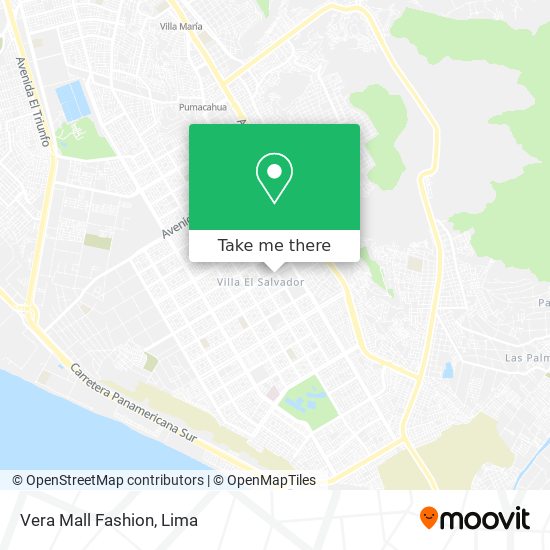 Vera Mall Fashion map