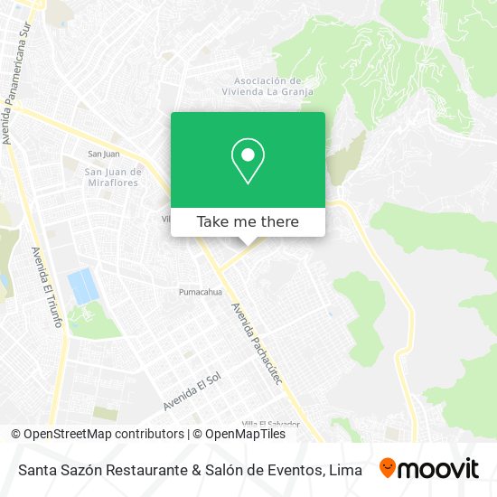 Santa Sazón Restaurante & Salón de Eventos map