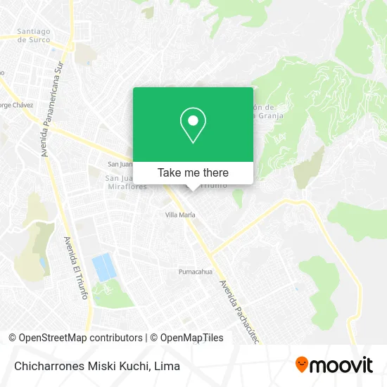 Chicharrones Miski Kuchi map