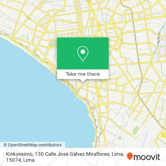 Kinkyssimo, 130 Calle José Gálvez Miraflores, Lima, 15074 map