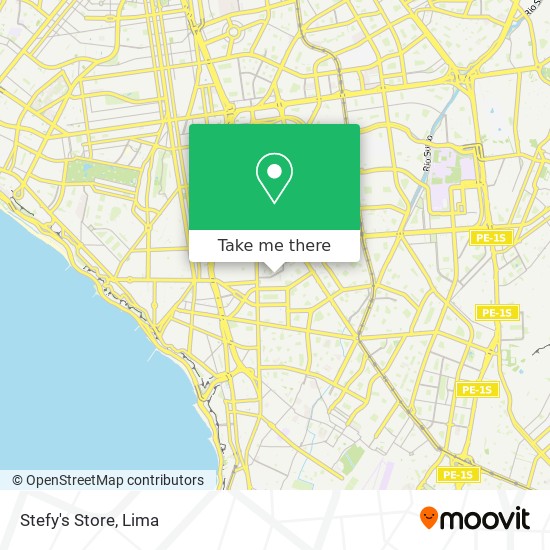 Stefy's Store map