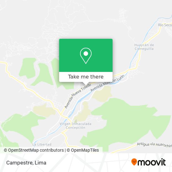 Campestre map