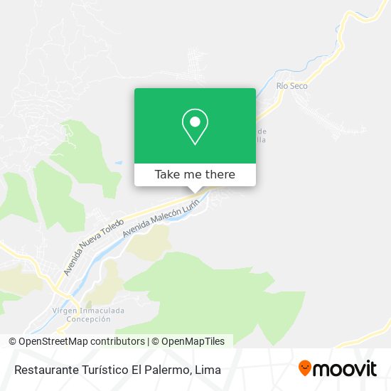 Restaurante Turístico El Palermo map