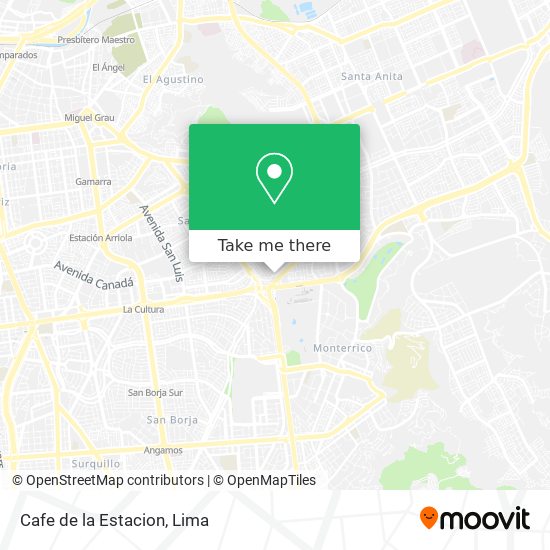 Cafe de la Estacion map