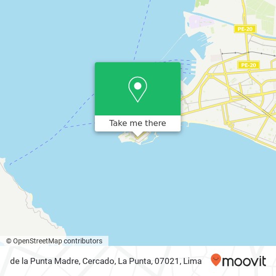 de la Punta Madre, Cercado, La Punta, 07021 map