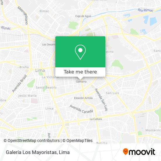 Galería Los Mayoristas map