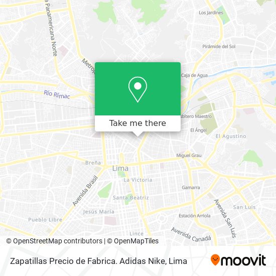 How get to Zapatillas Precio Fabrica. Adidas in Lima by Bus or