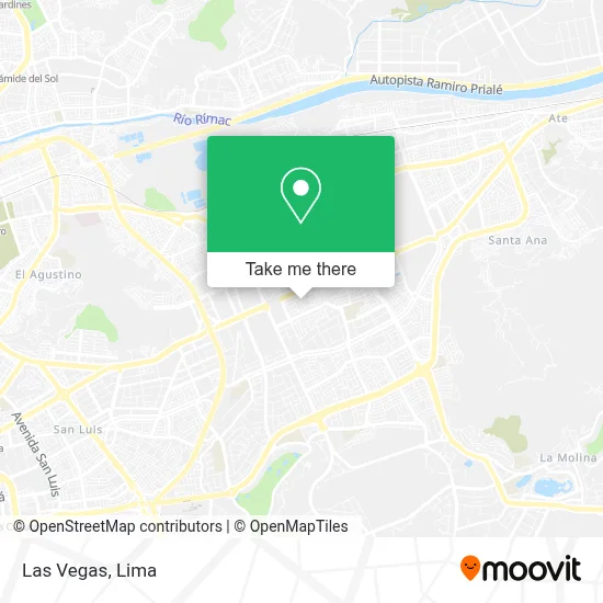 Las Vegas map