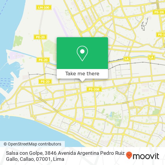 Salsa con Golpe, 3846 Avenida Argentina Pedro Ruiz Gallo, Callao, 07001 map