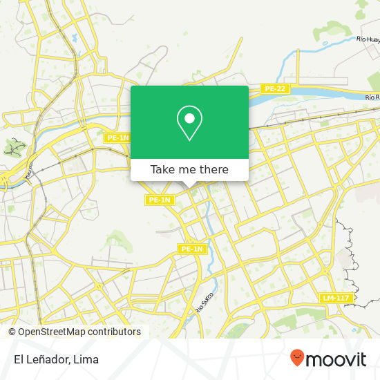 El Leñador, Avenida Los Eucaliptos Santa Anita, Lima, 43 map