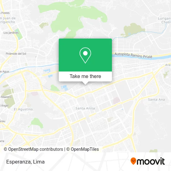 Mapa de Esperanza