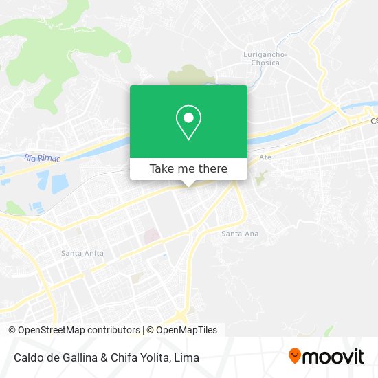 Caldo de Gallina & Chifa Yolita map