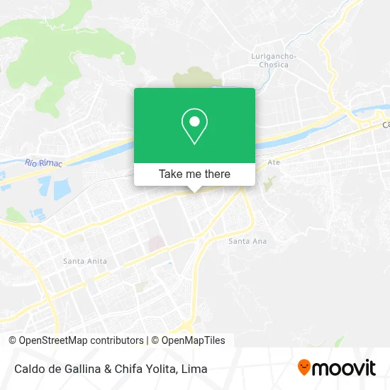 Caldo de Gallina & Chifa Yolita map