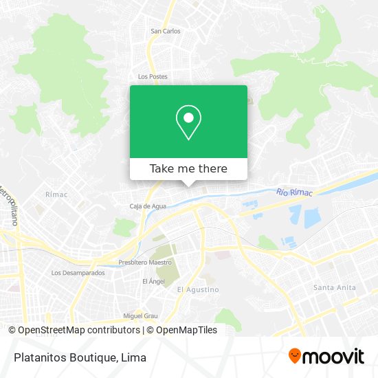 Platanitos Boutique map