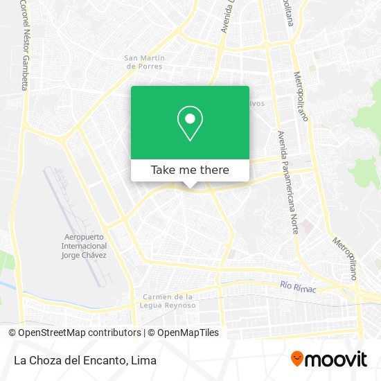 La Choza del Encanto map