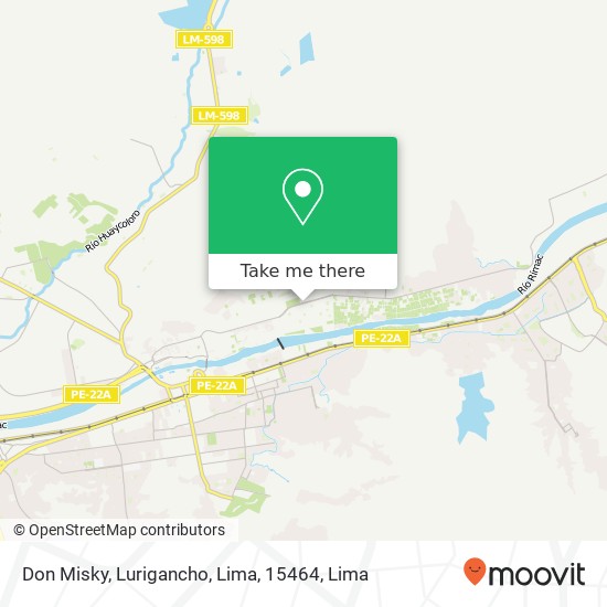 Don Misky, Lurigancho, Lima, 15464 map