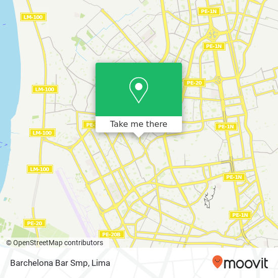 Barchelona Bar Smp map