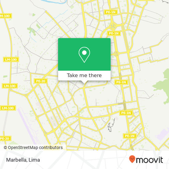 Marbella, 3623 Avenida Universitaria Norte San Martín de Porres, Lima, 31 map