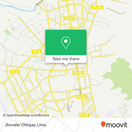 Mapa de Jhovaler Chingay, Avenida Las Palmeras Las Palmeras I Etapa, Los Olivos, 15301